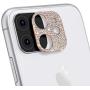 Bling Camera Lens Protector for iPhone 11, ICARERSPACE Diamond Camera Lens Cover Sticker Protector - Rose Gold