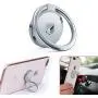 Phone Ring Holder Finger Kickstand - FITFORT 360° Rotation Metal Ring Grip for Magnetic Car Mount Compatible with All Smartphone-Sliver Phone Ring Holder Finger Kickstand - FITFORT 360° Rotation Metal Ring Grip for Magnetic Car Mount Compatible with All Smartphone-Sliver