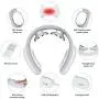 Neck Massager, Intelligent Portable Pulse 4D Cordless Trigger Point Deep Tissue Massage with Heat Birthday Gifts for Mom Wife Women Men Dad Neck Massager, Intelligent Portable Pulse 4D Cordless Trigger Point Deep Tissue Massage with Heat Birthday Gifts for Mom Wife Women Men Dad