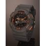 Casio Mens GA-110TS-1A4 G-Shock Analog-Digital Watch With Grey Resin Band