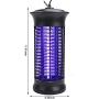 Bug Zapper Electric Indoor Insect Killer suspensible UV Light | Mosquito Killer Bug Fly Pests Attractant Trap Zapper Lamp w/Powerful 1000V Grid for Indoor Home Bedroom,Kitchen, Office