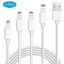 iPhone Charger, Everdigi MFi Certified Lightning Cable - 4Pack 3FT+6FT+6FT+10FT iPhone Charger Cable Compatible iPhone 11/11 Pro/X/Xs Max/XR/8/8 Plus/7/7 Plus/iPad/iPod