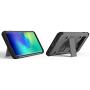 ZIZO Bolt Series for Galaxy S10 Case with Kickstand Holster Lanyard - Gun Metal Gray