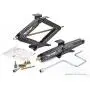 LIBRA Set of 2 5000lbs RV Trailer Stabilizer Leveling Scissor Jacks w/Dual Power Drill sockets & mounting Hardware Set … LIBRA Set of 2 5000lbs RV Trailer Stabilizer Leveling Scissor Jacks w/Dual Power Drill sockets & mounting Hardware Set …