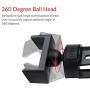 Koomus Pro CD Slot Car Mount Holder Cradle for All Smartphones - Black