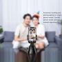Selfie Stick,Prosvet 360°Rotation Auto Face&Object Tracking Smart Shooting Camera Phone Mount,Cature 360°Camera Men Selfie Mount Auto Countdown Compatible with All iPhone and Android Phone (Black)