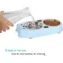 Upsky Double Dog Cat Bowls Double Premium Stainless Steel Pet Bowls with Cute Modeling Pet Food Water Feeder Upsky Double Dog Cat Bowls Double Premium Stainless Steel Pet Bowls with Cute Modeling Pet Food Water Feeder