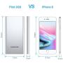 Poweradd 2ND Gen Pilot 2GS 10000mAh Power Bank, Dual USB Port 3.4A Portable Charger with High-Speed Charge for iPhone, Ipad, Samsung, Mobile Phones and Tablet- Silver