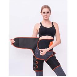 Waist Trainer for Women Weight Loss 3-in-1 Waist Thigh Trimmer Trainer Belt Hip Raise Yoga Running Fitness Body Shaper Butt Lifter