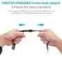 KINGTOP Headset Splitter Adapter 3.5mm Combo Audio Cable for PS4,Xbox One S,Tablet,Mobile Phone,PC Gaming Headsets and New Version Laptop(Upgraded Version) (Black) KINGTOP Headset Splitter Adapter 3.5mm Combo Audio Cable for PS4,Xbox One S,Tablet,Mobile Phone,PC Gaming Headsets and New Version Laptop(Upgraded Version) (Black)