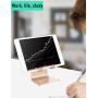 Adjustable Cell Phone Stand,Skejer Stand,2020 Update,Phone Holder,Table Stand,Dock,Aluminum Desktop Stand Compatible with iPhone Galaxy Edge All Smart Phone and Tablets Under 10 inches-Black