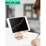 Adjustable Cell Phone Stand,Skejer Stand,2020 Update,Phone Holder,Table Stand,Dock,Aluminum Desktop Stand Compatible with iPhone Galaxy Edge All Smart Phone and Tablets Under 10 inches-Black