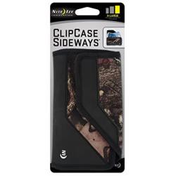 Nite Ize Clip Case Sideways Phone Holster - Protective, Clippable Phone Holder for Your Belt Or Waistband - Extra Large - Mossy Oak