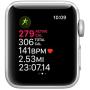 Apple Watch Series 3 (GPS + Cellular, 38mm) - Silver Aluminum Case with White Sport Band