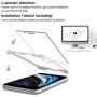 TOCOL [3 Pack for iPhone SE 2020/ iPhone SE2 (2nd Generation) [4.7 inch] Screen Protector, Tempered Glass Bubble Free with Alignment Frame Easy Installation [Not for iPhone 6/7/8]