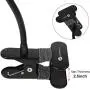 Slopehill Gooseneck Phone Holder for iPhone X XR XS 8 7 Plus Samsung Galaxy S10, Cell Phone Clip Holder for Bedroom Desktop Office Bathroom Kitchen, Rotate Freely Lazy Bracket Holder, Black Slopehill Gooseneck Phone Holder for iPhone X XR XS 8 7 Plus Samsung Galaxy S10, Cell Phone Clip Holder for Bedroom Desktop Office Bathroom Kitchen, Rotate Freely Lazy Bracket Holder, Black