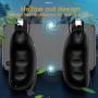 loukou Mobile Phone Shooter Gamepad Gaming Aim Key Controller for iPhone Android Controllers