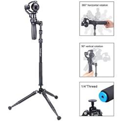 Smatree SmaPole DS2 Extendable Stick with Tripod for DJI OSMO, OSMO Mobile 3, OSMO Mobile, OSMO Pro/Raw