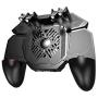 Extra Durable Game Controller | Ak88 Pubg Game Controller Gamepad Cooling Fan Trigger Aim Shooting Free Fire Gamepad Joystick for iOS Android Mobile Phone