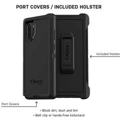 OtterBox Defender Series SCREENLESS Edition Case for Galaxy Note10+ - Black