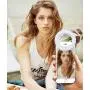 Selfie Ring Light, Oternal Selfie Light Rechargeable Portable Clip-on Selfie Fill Ring Light for iPhone Android Smart Phone Photography, Camera Video, Girl Makes up (White) Selfie Ring Light, Oternal Selfie Light Rechargeable Portable Clip-on Selfie Fill Ring Light for iPhone Android Smart Phone Photography, Camera Video, Girl Makes up (White)