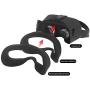 MASiKEN Face Mask for Oculus Quest, Professional Silicone Face Cover, Face Pad Sweatproof Lightproof Washable (Black)