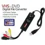 Diamond VC500 USB 2.0 One Touch VHS to DVD Video Capture Device with Easy to use Software, Convert, Edit and Save to Digital Files For Win7, Win8 and Win10