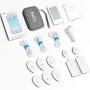Tens Unit Electro EMS Muscle Stimulator for Pain Relief, Touch Screen Dual Channels with Independent 24 Modes, Rechargeable Pulse Massager with10 Electrodes Pads for Neck Back Arms Chronic Pain