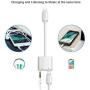 JinGmi Headphone Jack Adapter Dongle for iPhone 11 Car Charger 3.5mm Jack Aux Audio Converter Accessories Cables with iPhone 7/7plus/8/8plus/X/Xs/Xs Max/Xr Compatible All iOS Systems