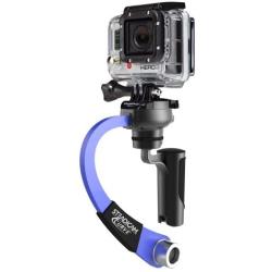 Steadicam Curve-BK Handheld Video Stabilizer and Grip for GoPro Hero Cameras 3, 4 Black & Hero 5 (Blue)