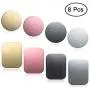 SENHAI 8 pcs Phone Car Mount Metal Plate with Adhesive for Magnetic Cradle-Less Mount, 4 Rectangular and 4 Round - Black, Silver, Gold, Rose Red SENHAI 8 pcs Phone Car Mount Metal Plate with Adhesive for Magnetic Cradle-Less Mount, 4 Rectangular and 4 Round - Black, Silver, Gold, Rose Red