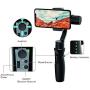 Gimbal Stabilizer for iPhone 11 Pro/Xs/XR Android Smartphone Gimbal, for Vlogger Youtuber Live Video Sports Inception Mode Face Object Tracking Motion Timelapse Hyperlapse, hohem iSteady Mobile Plus