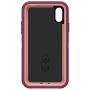 OtterBox DEFENDER SERIES SCREENLESS EDITION Case for iPhone Xr - Retail Packaging - HAPPA (SILVER PINK/RED PLUM/HAPPA GRAPHIC)