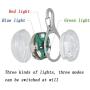 Yixi LED Dog Pet Cat Collar Light, Light Up Flashing Dog Harness Leash Collar Clip On Safety Lights for Dogs Night Time Walking, Glow in The Dark Dog Supplies Accessories for Small Medium Large Dogs