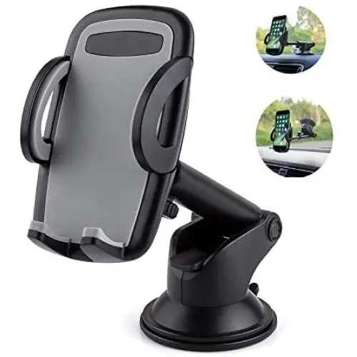 Cell Phone Holder for Car, Yostyle Car Dashboard & Windshield Phone Mount Holder Cradle for iPhone X/Xs/XR/Xs Max/8/8Plus/7/6s,Galaxy S10/S9/S8/S7/Note 8 9,LG, Nexus, Sony, Nokia,BlackBerry and More