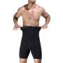 MASS21 Men’s Shapewear High Waist Tummy Leg Control Briefs Anti-Curling Slimming Body Shaper