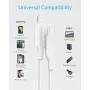 USB C to Lightning Cable (6 ft), Anker Powerline III MFi Certified Fast Charging Lightning Cable for iPhone 11 Pro 11 Pro Max X XS XR Max 8 Airpods Pro, Supports Power Delivery (White)