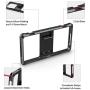 SmallRig Smartphone Video Rig, Filmmaking Vlogging Rig Metal Case Phone Video Stabilizer Aluminium Alloy Grip Tripod with Cold Shoe Mount for Videomaker Videographer for iPhone Huawei - CPU2391
