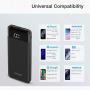 Charmast PD 18W Power Bank Slim Thin 10000 mAh,USB C Cell Phone Portable Charger,10400mAh Type C Bettery Pack Compatible with Cell Phones, Tablets, iPhone, Samsung, Google Pixel,Galaxy S8,More