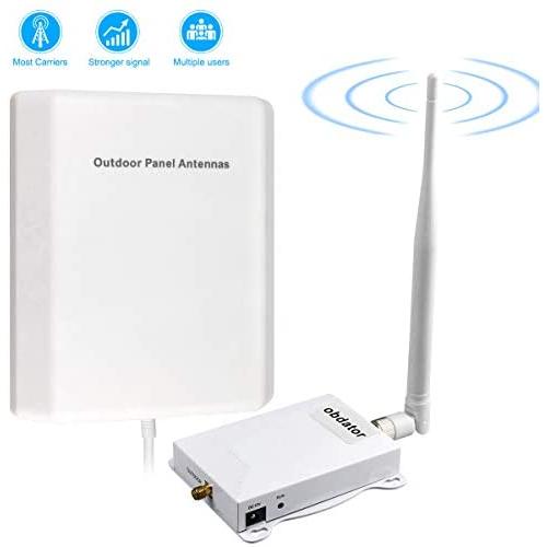 Home Cell Phone Signal Booster 4G LTE Verizon Signal Booster Cellular Signal Repeater obdator FDD Band 13 High Gain Verizon Mobile Phone Signal Booster Amplifier Kit
