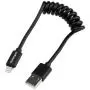 StarTech.com 1ft Coiled Lightning to USB Cable - Black - Apple 8 Pin Lightning Charger Cable for Your iPhone / iPad / iPod (USBCLT30CMB) StarTech.com 1ft Coiled Lightning to USB Cable - Black - Apple 8 Pin Lightning Charger Cable for Your iPhone / iPad / iPod (USBCLT30CMB)