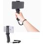 Fantaseal Ergonomic Cell Phone Smartphone Holder, Phone Selfie Stick Hand Grip Stabilizer Handheld Mount Phone Handle Support Steadycam Compatible with iPhone Xs X Nexus LG HTC Samsung etc