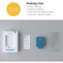 oisle Portable Charger Mini Power Bank PowerCore 2200mAh Wireless External Backup Battery Pack High-Speed Ultra Thin Charging Compatible with iPhone 5(s)/6(s)/7(p)/8(p)/X- Dark Blue
