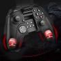 FiveEyes Gamepad Gaming Controller Wireless Bluetooth Gaming Joystick Joypad with Clamp Holder Compatible with iOS/iPhone/iPad/PS4 remote play - Black