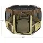 JESPET Pet Dog Playpens 36&quot, 45&quot & 61&quot Portable Soft Dog Exercise Pen Kennel with Carry Bag for Puppy Cats Kittens Rabbits, Indoor/Outdoor Use