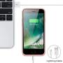QTshine Battery Case for iPhone 6/6s/7/8, Upgraded [6000mAh] Protective Portable Charging Case Rechargeable Extended Battery Pack for Apple iPhone 6/6s/7/8 (4.7) - Rose Gold
