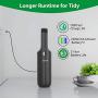 SEBIDER Handheld Vacuum Cleaner 8kPa Powerful Suction,U-Shape Cordless,Type-C Quick Charging, Lightweight, Home, Office and Vehicle Cleaning Device(SC100)