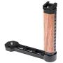 CAMVATE Wooden Handle Grip L-Shape with Shoe Mount for RoninS/Zhiyun Crane Series Handheld Gimbal