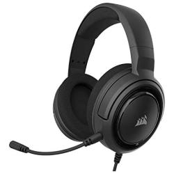 Corsair HS35 - Stereo Gaming Headset - Memory Foam Earcups - Headphones work with PC, Mac, Xbox One, PS4, Switch, iOS and Android – Carbon