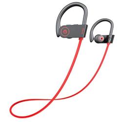 Otium Bluetooth Headphones, Best Wireless Earbuds IPX7 Waterproof Sports Earphones w/Mic HD Stereo Sweatproof in-Ear Earbuds Gym Running Workout 8 Hour Battery Noise Cancelling  Headsets